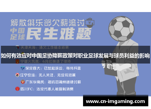 如何有效应对中国足协降薪政策对职业足球发展与球员利益的影响 如何有效应对中国足协降薪政策对职业足球发展与球员利益的影响